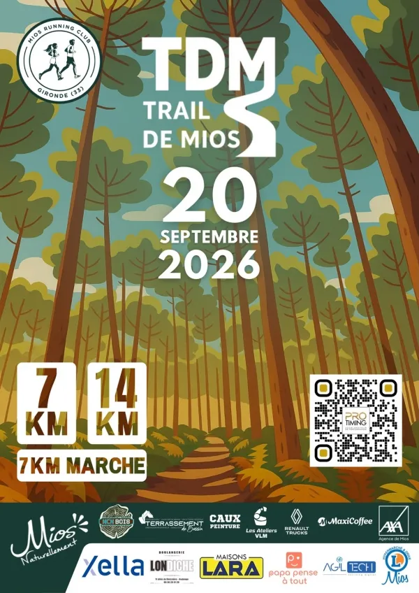 Trail de Mios 2026 Guide Inscription Résultats