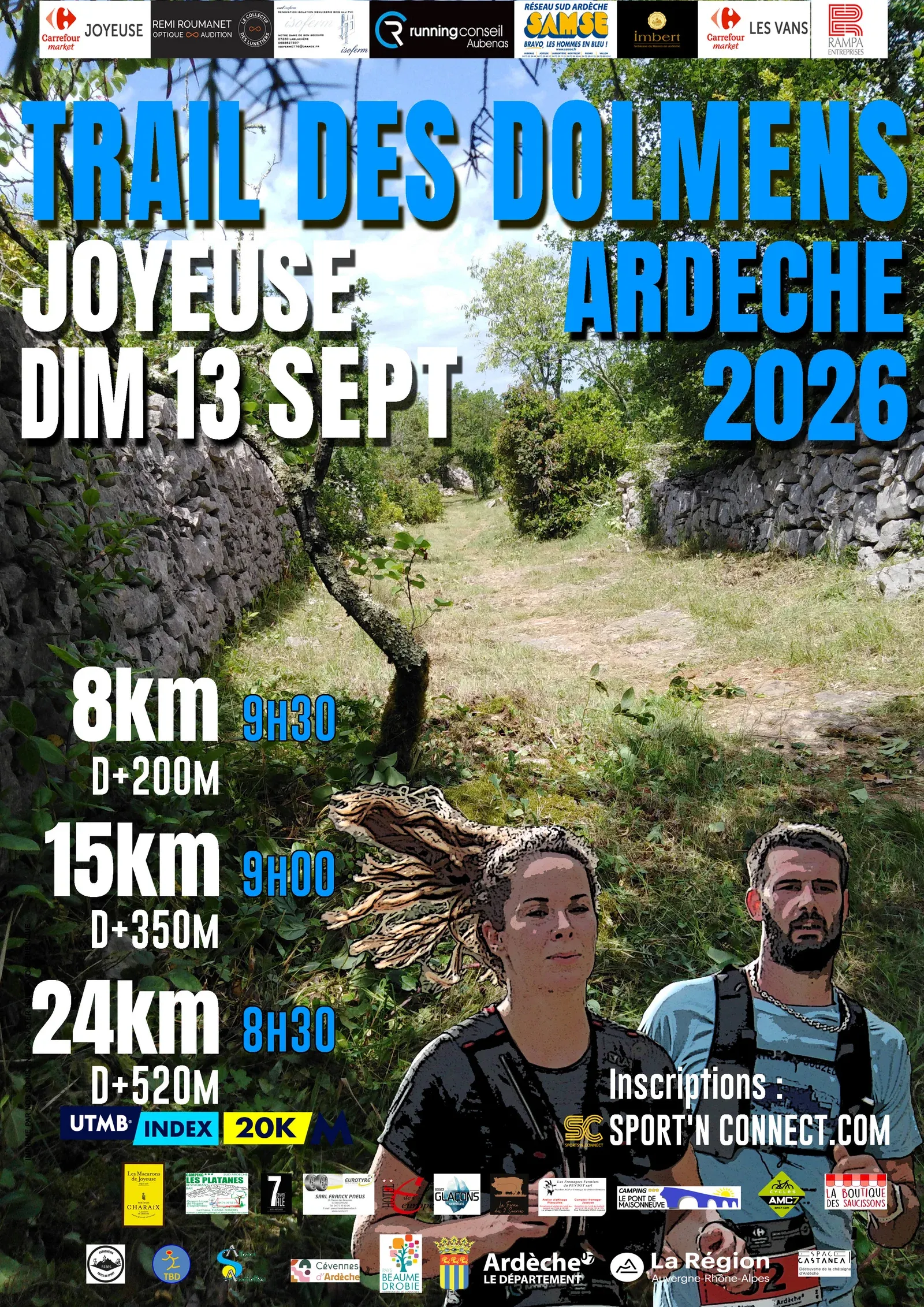 affiche de la course