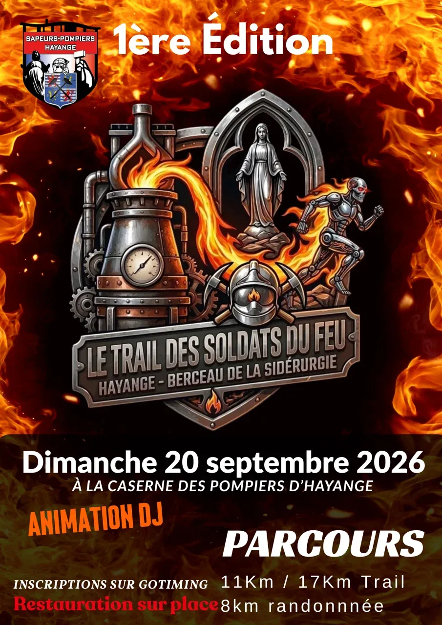 Trail des Sapeurs-Pompiers d&rsquo;Hayange 2026 Guide Inscription Résultats