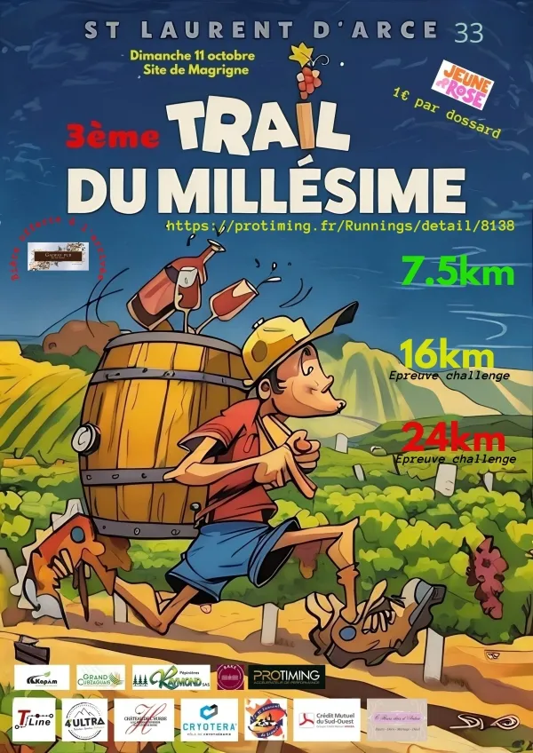 Trail du Millésime 2026 Guide Inscription Résultats