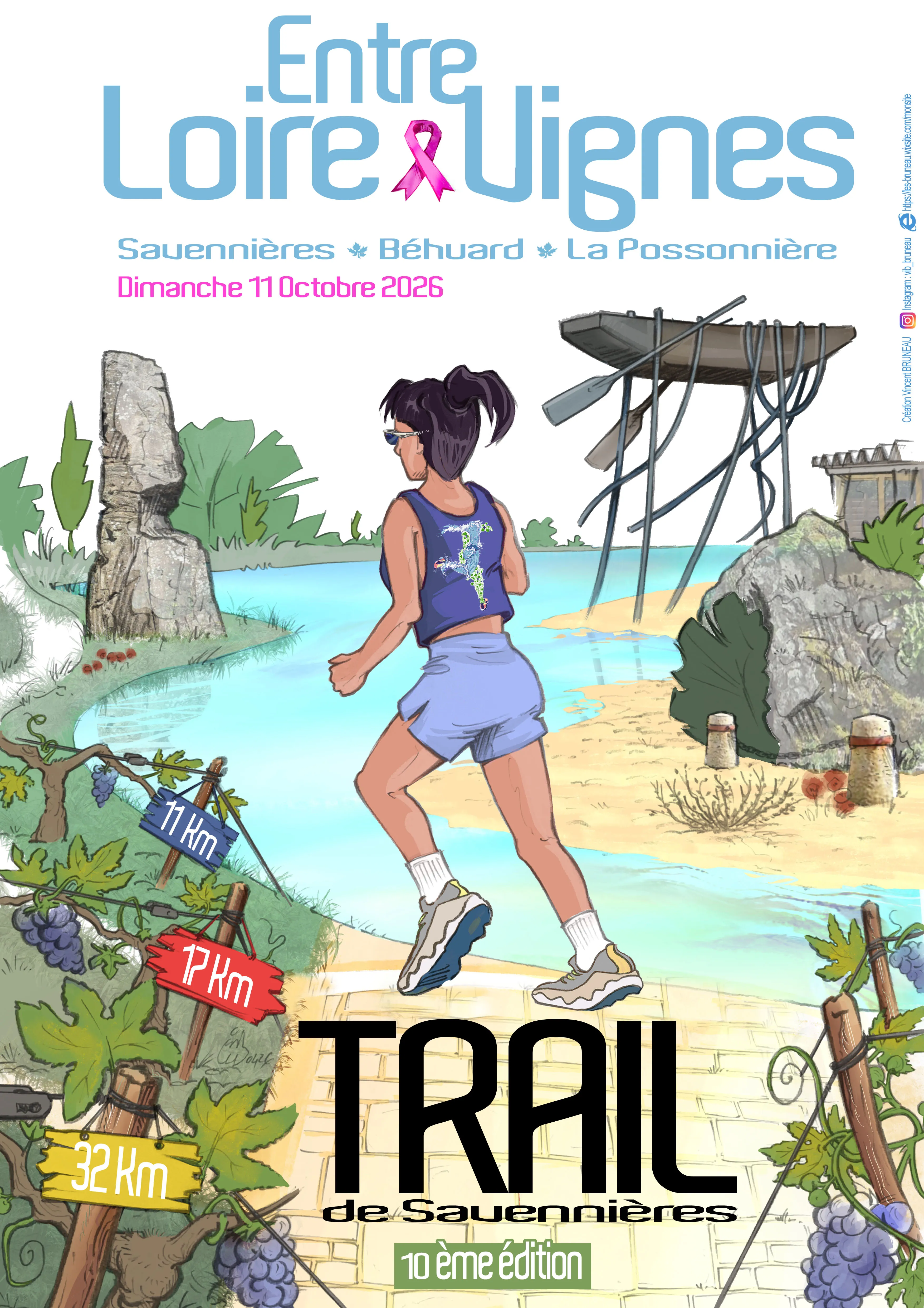 affiche de la course