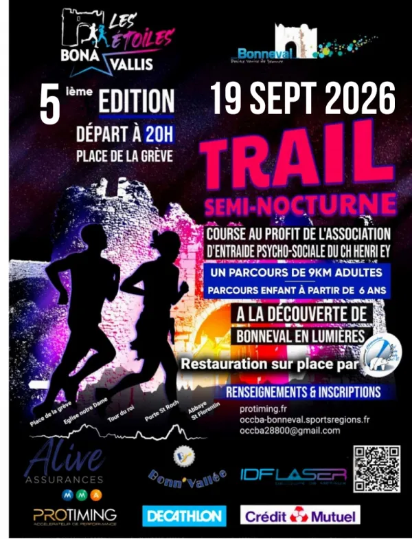 affiche de la course