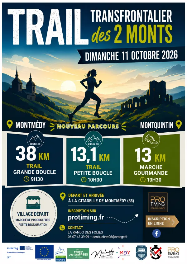 Trail Transfrontalier des 2 Monts 2026 Guide Inscription Résultats