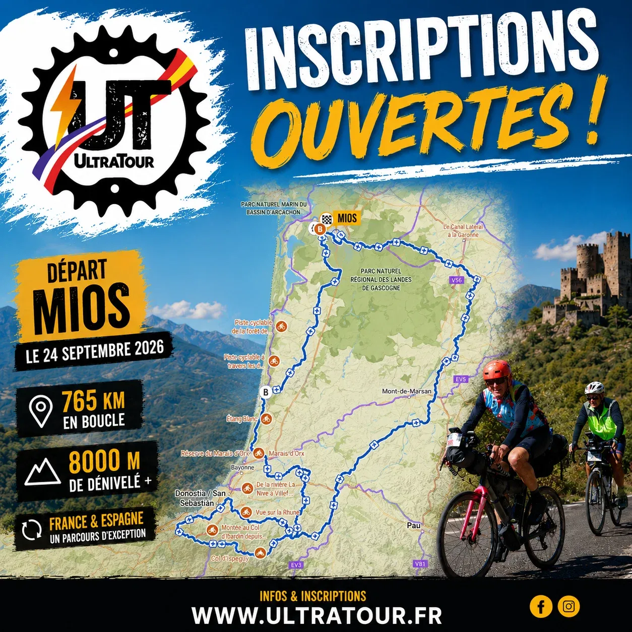 UltraTour de Mios 2026 Guide Inscription Résultats