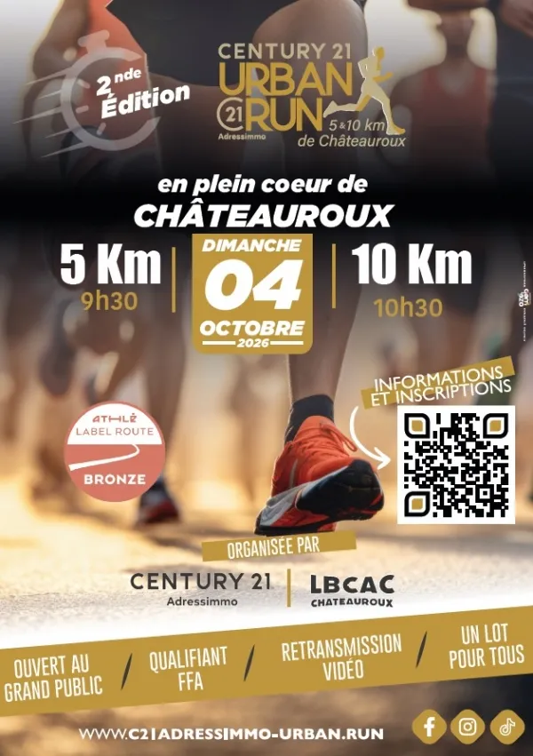 Urban Run Century 21 2026 Guide Inscription Résultats