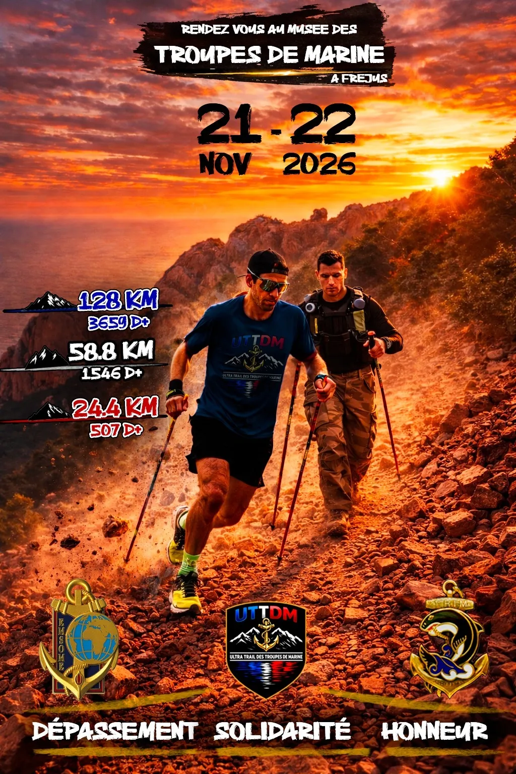Uttdm Ultra Trail des Troupes de Marine 2026 Guide Inscription Résultats