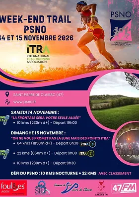 Week-End trail du PSNO 2026 Guide Inscription Résultats