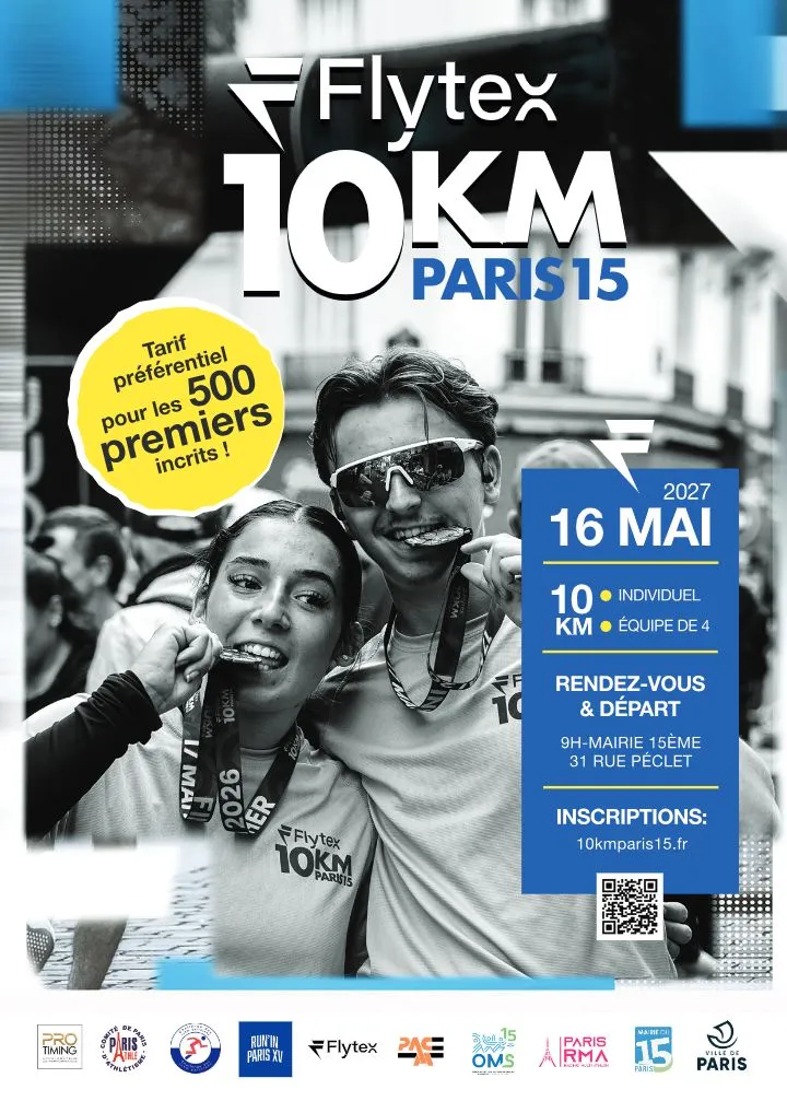 10km de Paris 15ème 2027 Guide Inscription Résultats