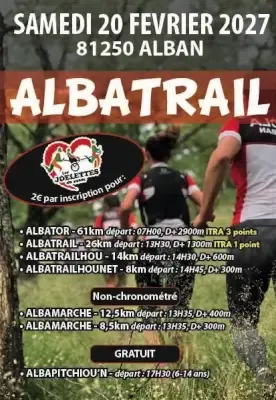 Albatrail 2027 Guide Inscription Résultats