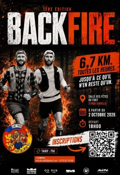 Backfire Igoville 2026 Inscription Résultats