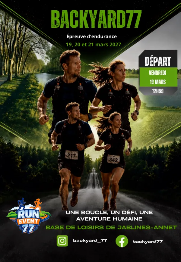Backyard Jablines 2027 Inscription Résultats