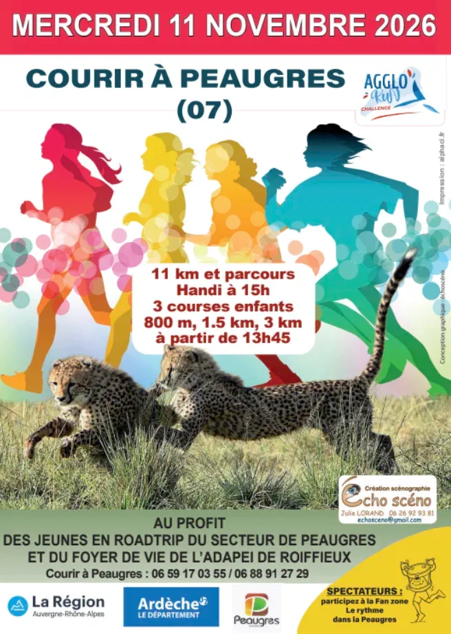 Courir à Peaugres 2026 Inscription Résultats