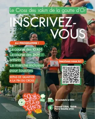 cross de la Goutte d&rsquo;Or en Fête 2026 Guide Inscription Résultats