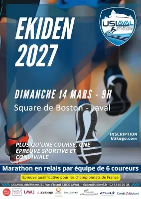 Ekiden de Laval 2027 Guide Inscription Résultats
