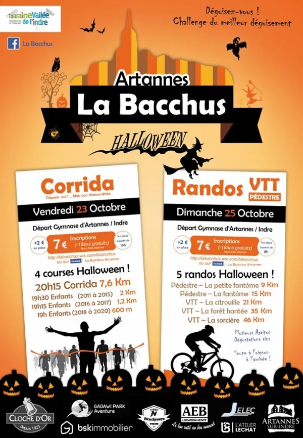 La Bacchus d&rsquo;Halloween 2026 Guide Inscription Résultats