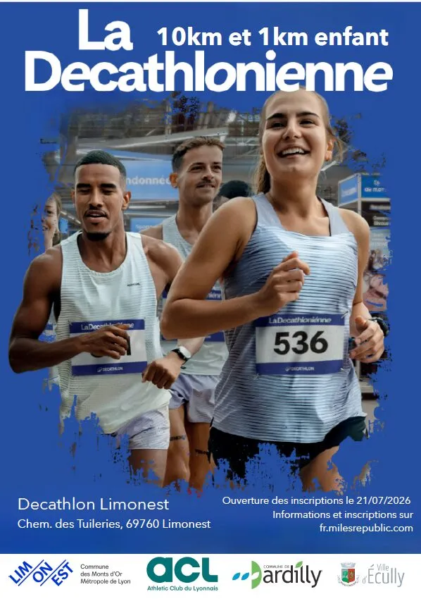 La Decathlonienne Limonest 2026 Inscription Résultats
