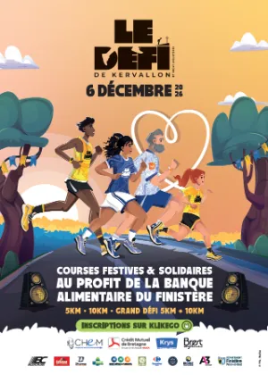 Le Défi de Kervallon 2026 Inscription Résultats