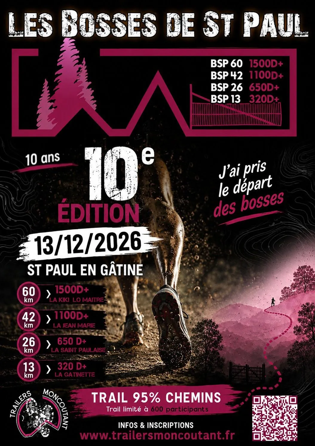 Les Bosses de Saint Paul 2026 Inscription Résultats