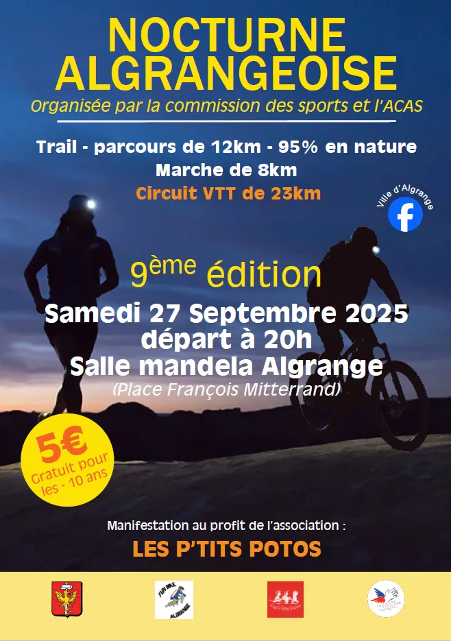 Nocturne Algrangeoise 2026 Inscription Résultats