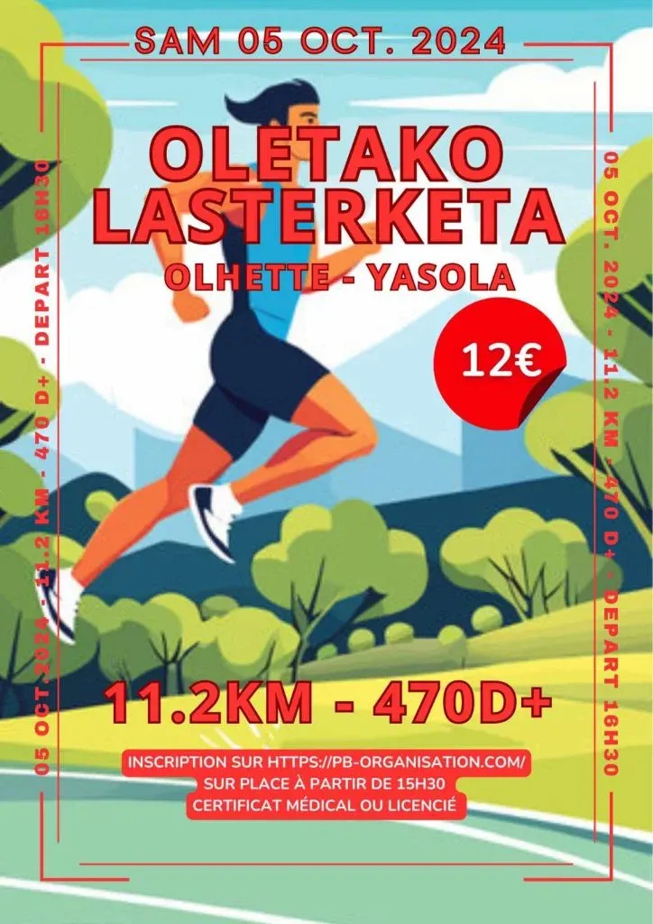 Oletako Lasterketa 2026 Inscription Résultats