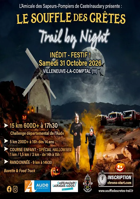 Souffle des Crêtes Villeneuve la Comptal 2026 Guide Inscription Résultats