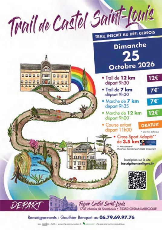 Trail de Castel Ordan Larroque 2026 Guide Inscription Résultats