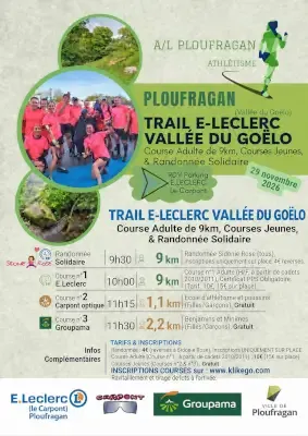 Trail de la Vallée du Goëlo 2026 Inscription Résultats