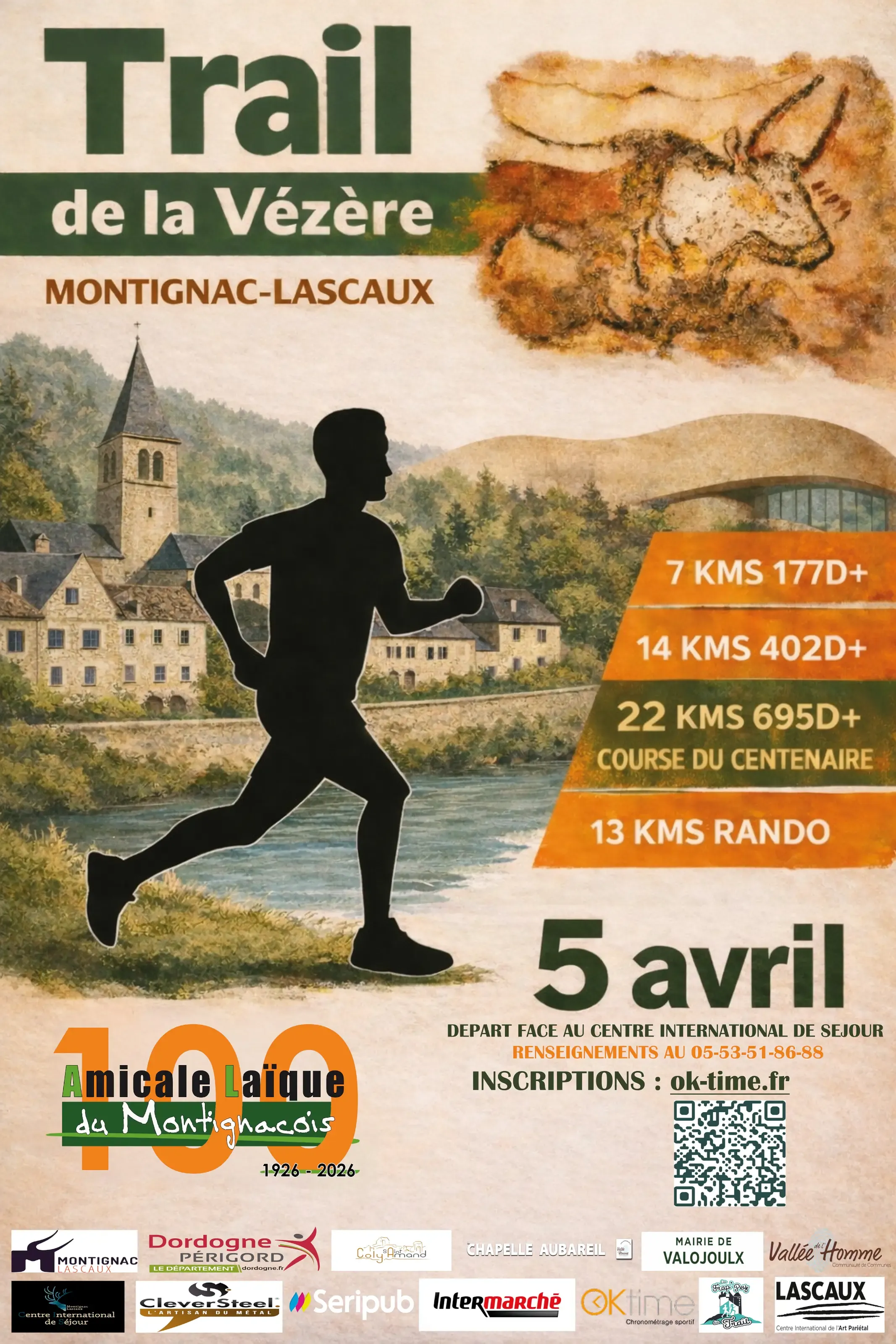 Trail de la Vézère 2027 Inscription Résultats