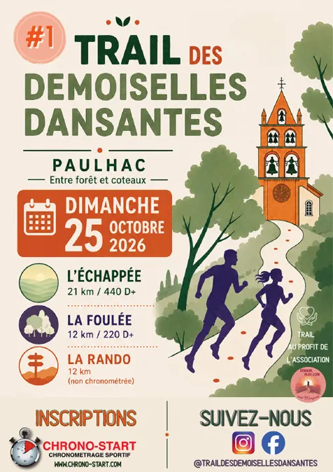 Trail des Demoiselles dansantes 2026 Guide Inscription Résultats