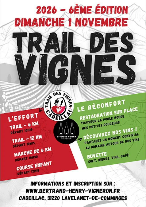 Trail des Vignes Lavelanet de Comminges 2026 Guide Inscription Résultats
