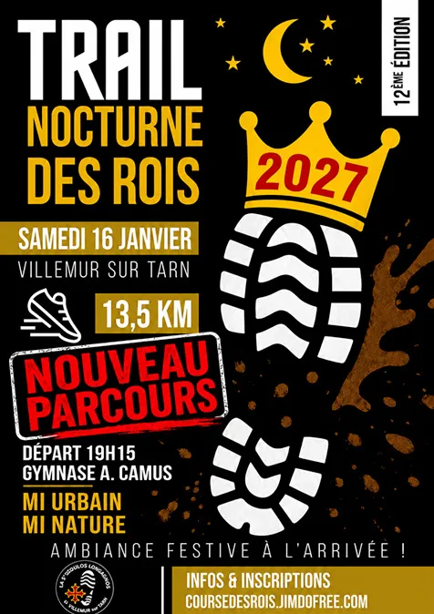 Trail Nocturne des Rois 2027 Guide Inscription Résultats