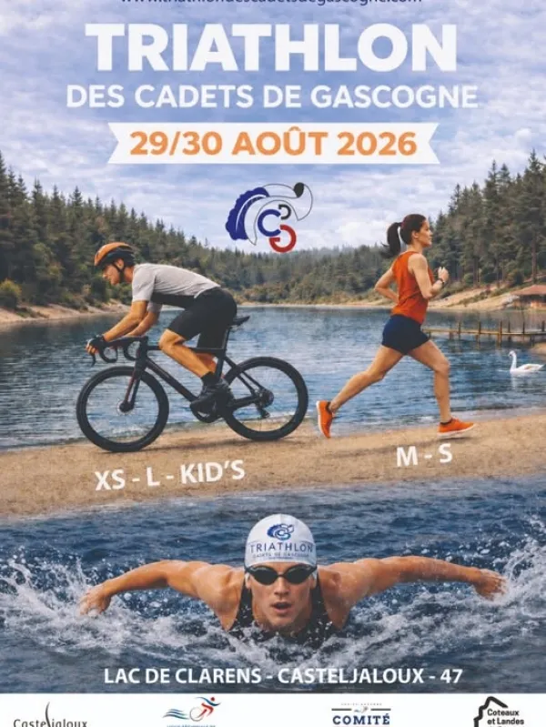 Triathlon des Cadets de Gascogne 2026 Guide Inscription Résultats