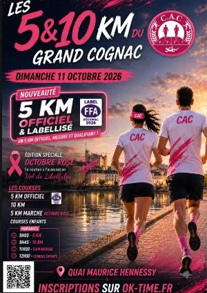 10 km de Cognac 2026 Inscription Résultats