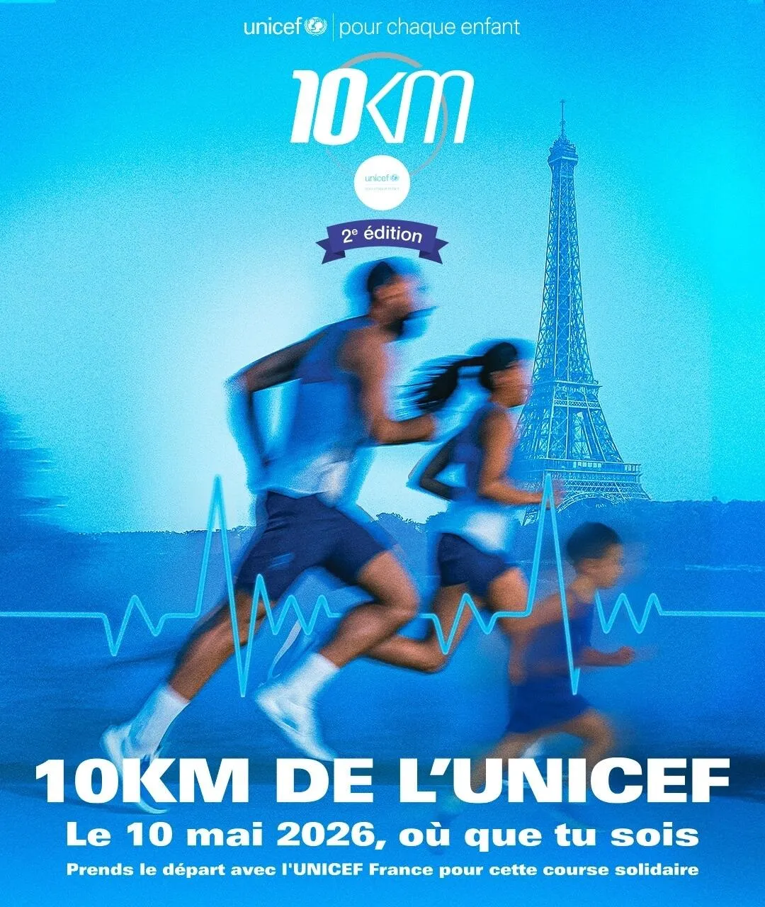 10km de l&rsquo;Unicef 2027 Inscription Résultats