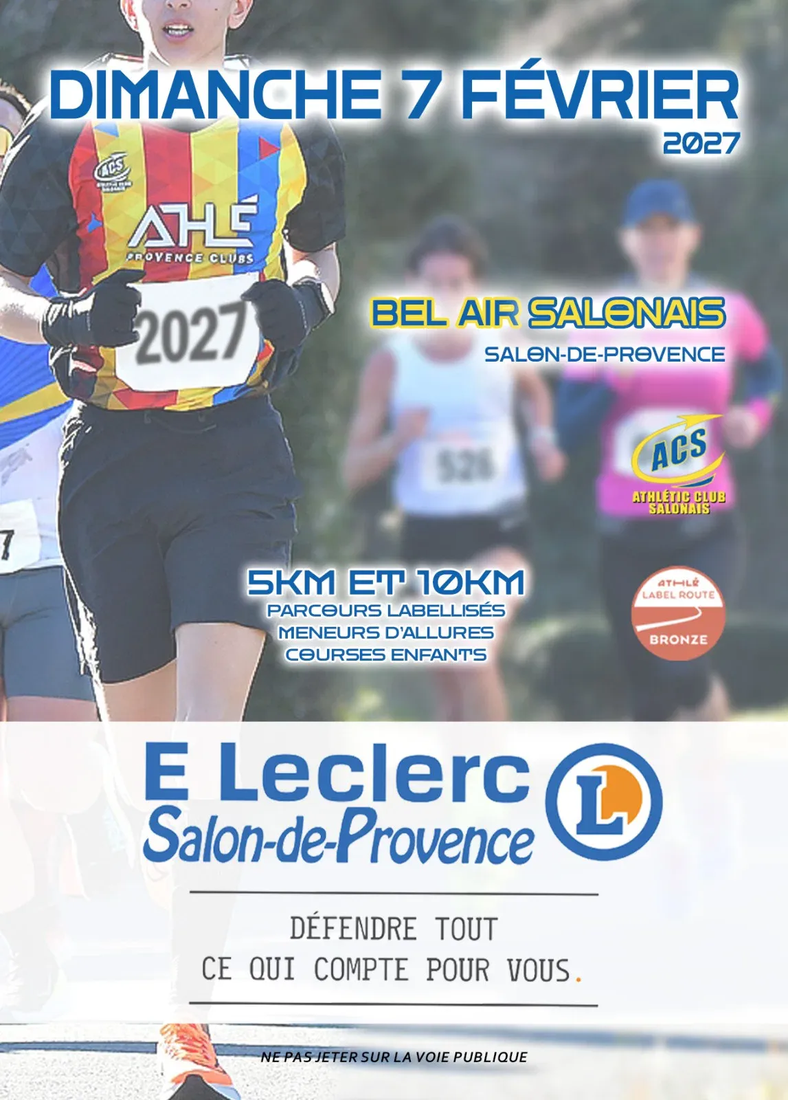 10 km du Bel Air Salonais 2027 Inscription Résultats