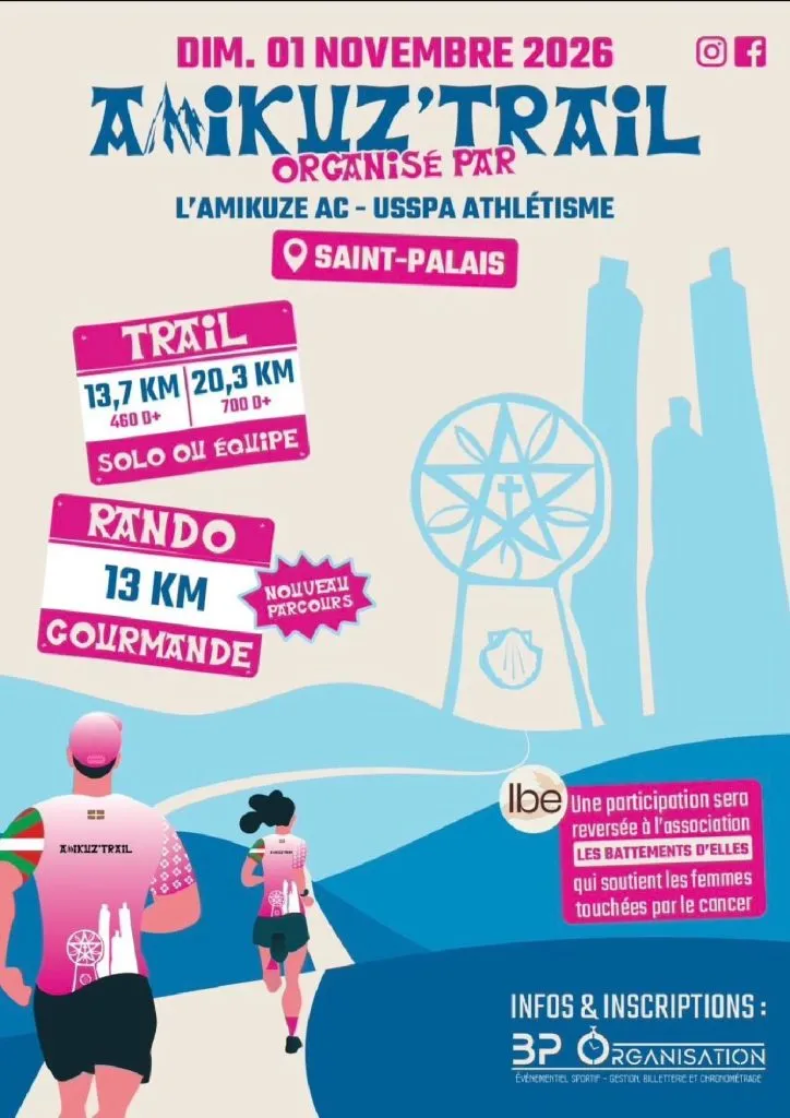 Amikuz&rsquo;trail 2026 Inscription Résultats