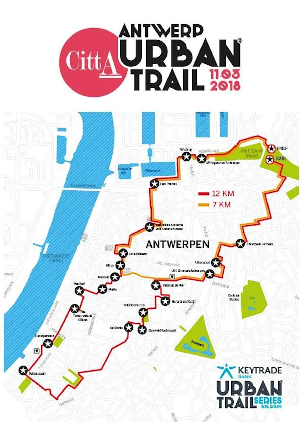 Antwerp Urban Trail 2026 Inscription Résultats