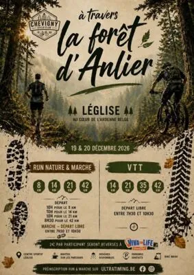 A Travers la Forêt d&rsquo;Anlier 2026 Inscription Résultats