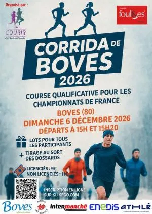 Corrida de Boves 2026 Inscription Résultats
