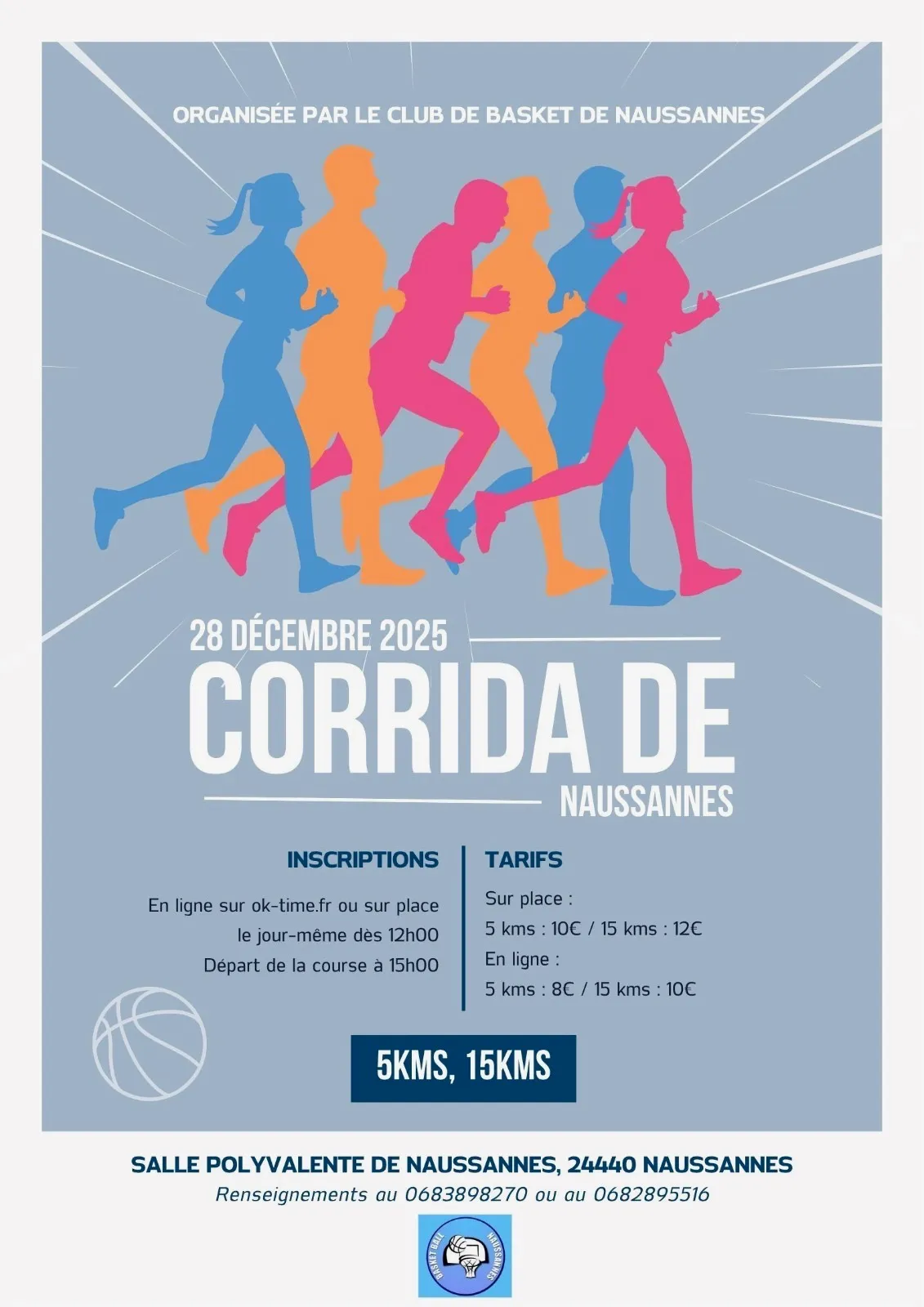 Corrida de fin d&rsquo;année – Naussannes 2026 Inscription Résultats