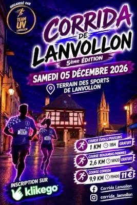 Corrida de Lanvollon 2026 Inscription Résultats