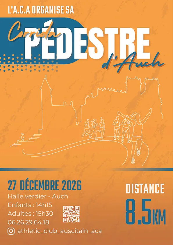 Corrida pédestre d&rsquo;Auch 2026 Inscription Résultats