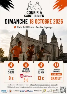 Courir à Saint Junien 2026 Inscription Résultats
