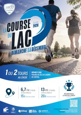 Course du lac Créteil 2026 Inscription Résultats