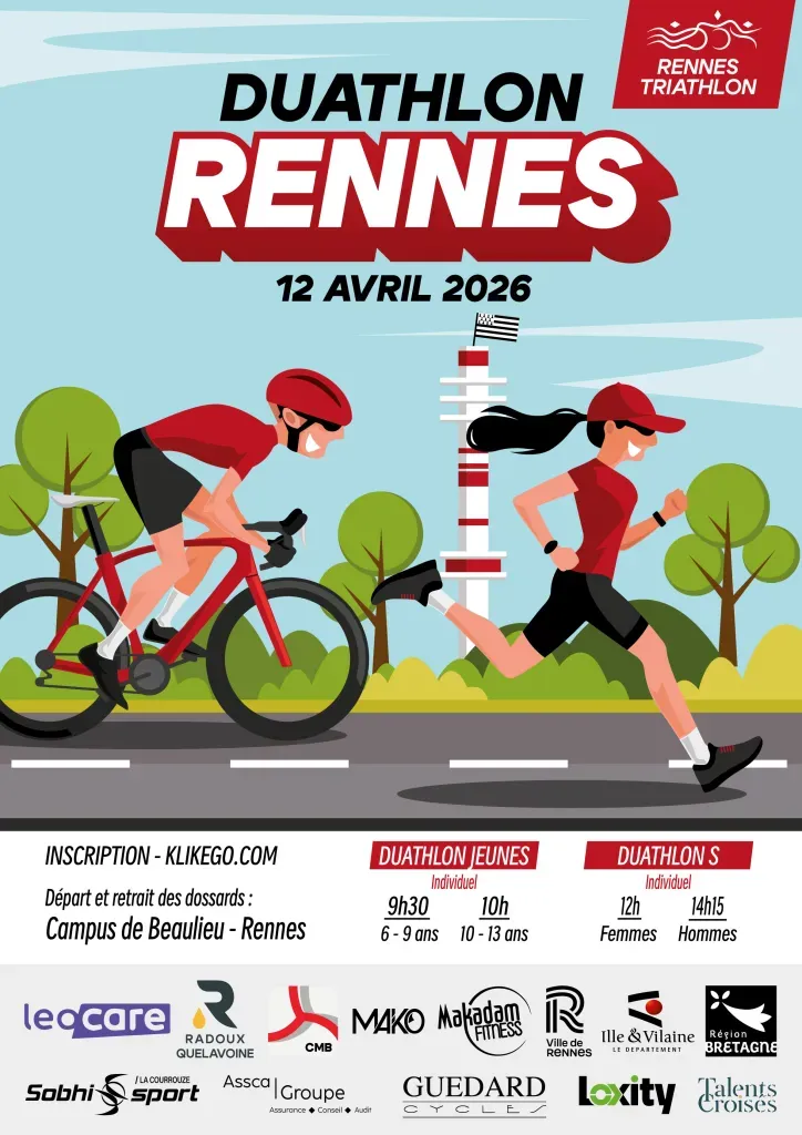 Duathlon de Rennes 2027 Inscription Résultats