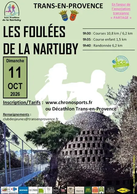 Foulées de la Nartuby 2026 Inscription Résultats