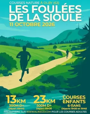 Foulées de la Sioule 2026 Inscription Résultats