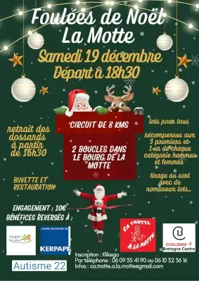 Foulées de Noël La Motte 2026 Inscription Résultats