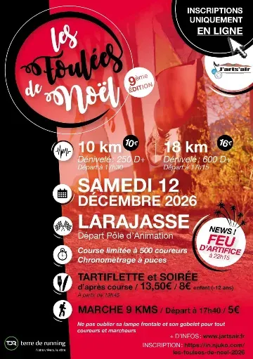 Foulées de Noël – Larajasse 2026 Inscription Résultats