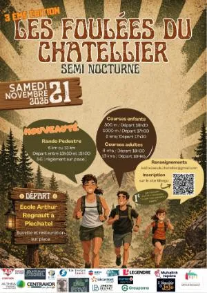 Foulées du Chatellier 2026 Inscription Résultats